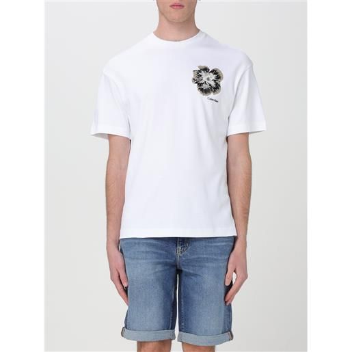 Calvin Klein t-shirt con fiore Calvin Klein
