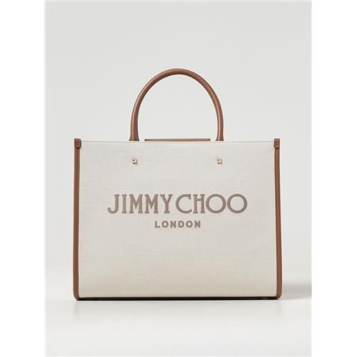 Jimmy Choo borsa a mano jimmy choo donna colore beige