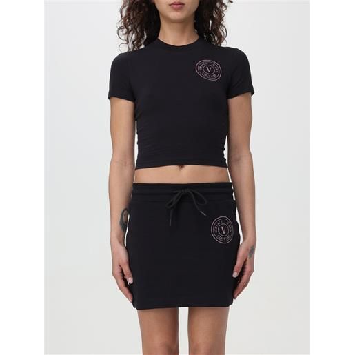 Versace Jeans Couture t-shirt crop Versace Jeans Couture