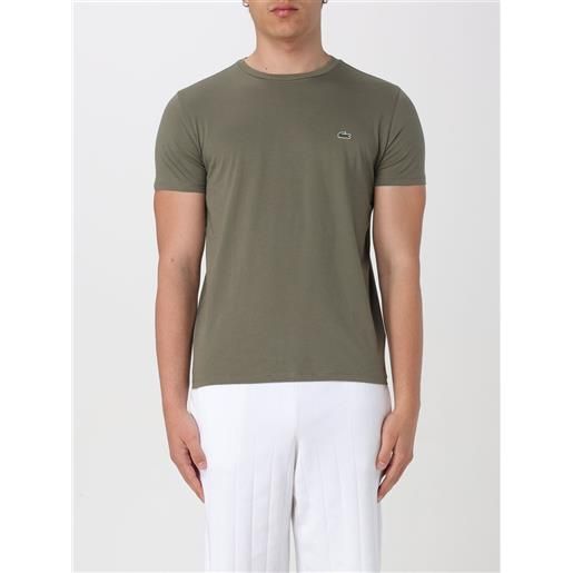 Lacoste t-shirt lacoste uomo colore militare