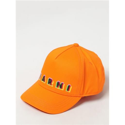 Marni cappello bambino marni bambino colore arancione