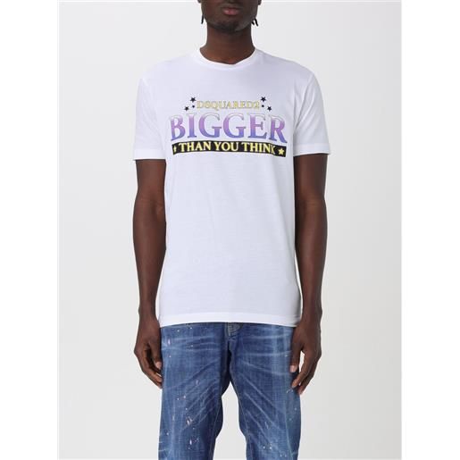 Dsquared2 t-shirt bigger than you think Dsquared2 in cotone