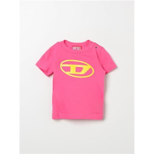 Diesel t-shirt diesel bambino colore rosa