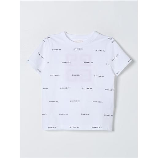 Givenchy t-shirt givenchy bambino colore bianco