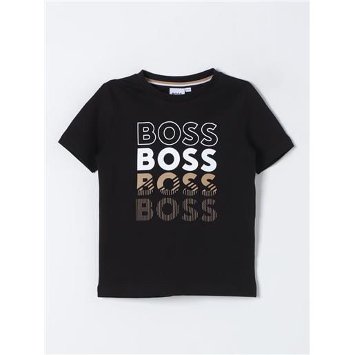 Boss Kidswear t-shirt boss kidswear bambino colore nero