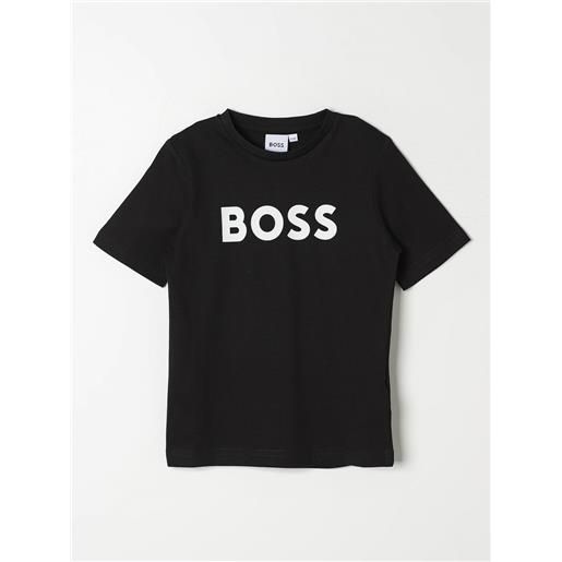 Boss Kidswear t-shirt boss kidswear bambino colore nero