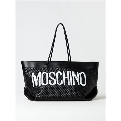 Moschino Couture borsa Moschino Couture in pelle intrecciata