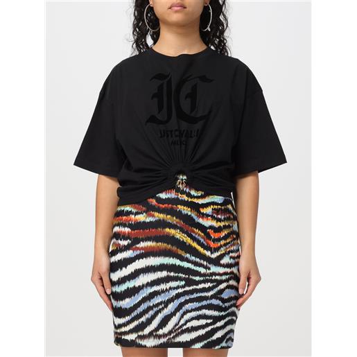 Just Cavalli t-shirt cropped Just Cavalli in jersey