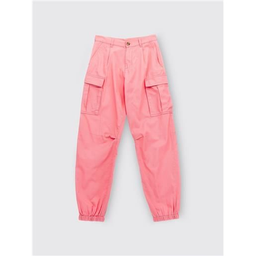 Young Versace pantalone young versace bambino colore rosa