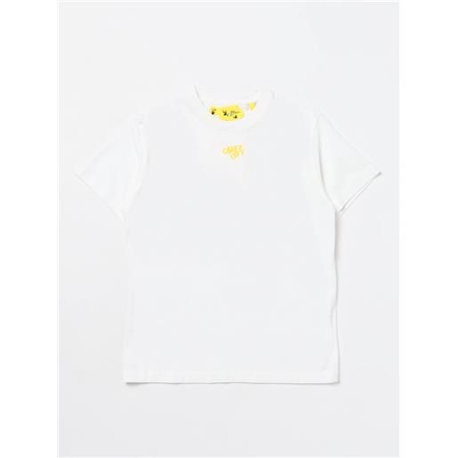 Off-White t-shirt off-white bambino colore bianco