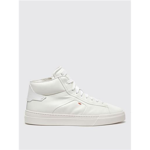 Santoni sneakers santoni uomo colore bianco