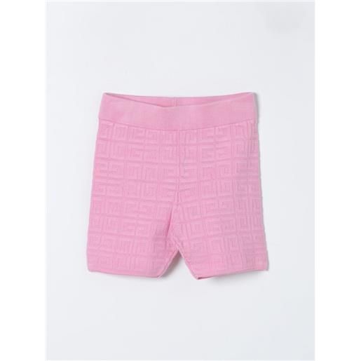 Givenchy pantaloncino givenchy bambino colore rosa