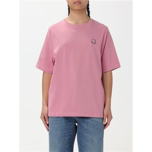 Maison Kitsuné t-shirt maison kitsuné donna colore rosa