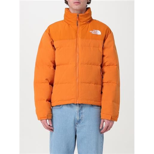 The North Face giacca the north face uomo colore arancione