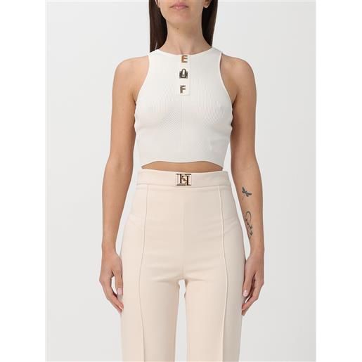 Elisabetta Franchi top e bluse elisabetta franchi donna colore panna