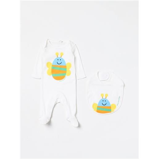 Stella Mccartney Kids tuta stella mccartney kids bambino colore panna