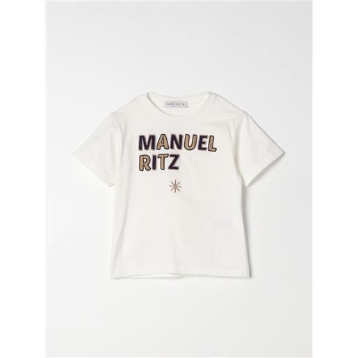 Manuel Ritz t-shirt con logo Manuel Ritz