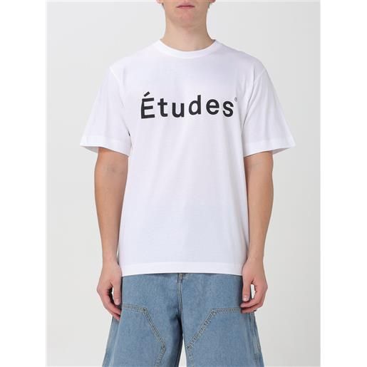 études t-shirt études in cotone con logo
