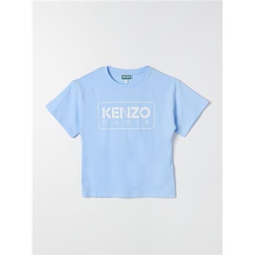 Kenzo Kids t-shirt kenzo kids bambino colore cielo