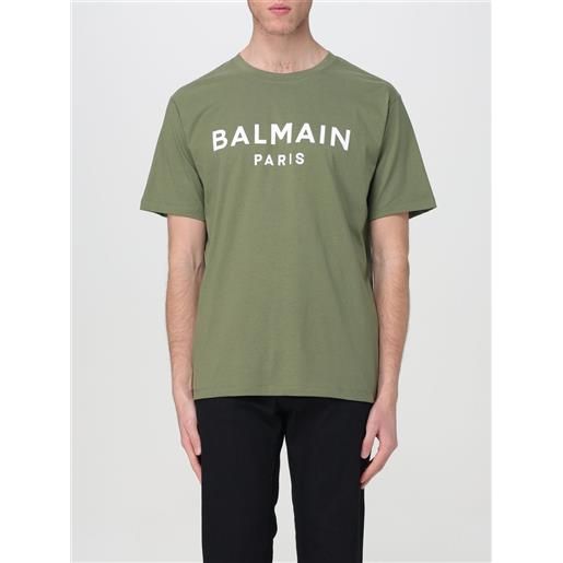 Balmain t-shirt Balmain in jersey con stampa logo