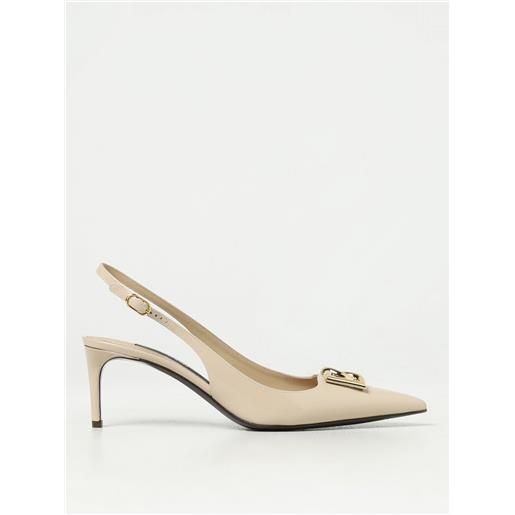 Dolce & Gabbana scarpe con tacco dolce & gabbana donna colore beige