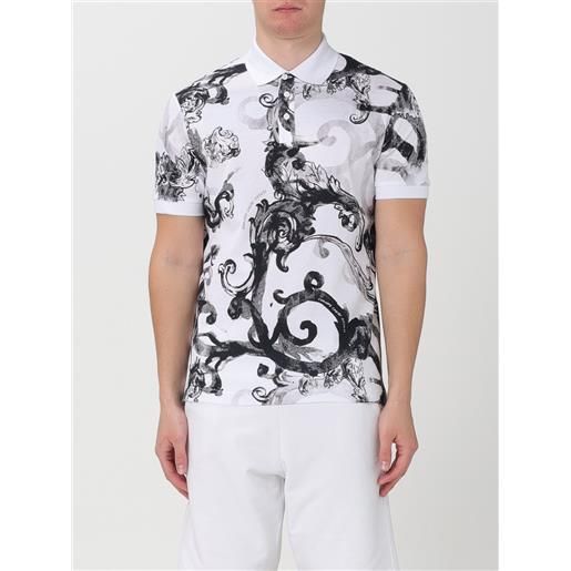 Versace Jeans Couture polo versace jeans couture uomo colore bianco 1