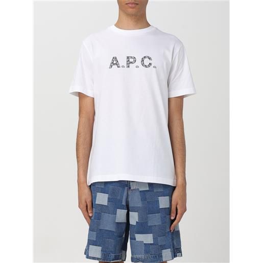 A.p.c. t-shirt a. P. C. In cotone con logo
