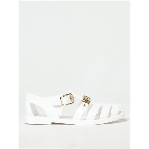 Moschino Couture sandali bassi moschino couture donna colore bianco