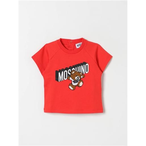 Moschino Baby t-shirt moschino baby bambino colore rosso