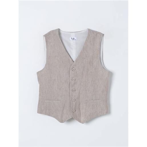 Il Gufo gilet il gufo bambino colore beige