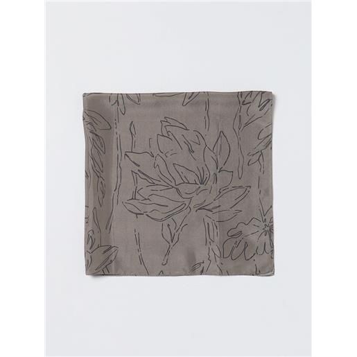 Brunello Cucinelli foulard magnolia Brunello Cucinelli in seta stampata