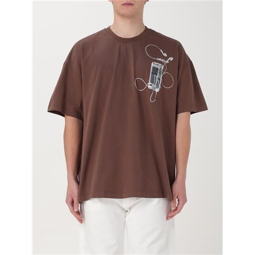 Off-White t-shirt scan arrow off-white in cotone con stampa