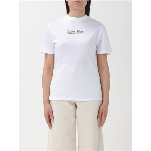 Calvin Klein t-shirt calvin klein donna colore bianco