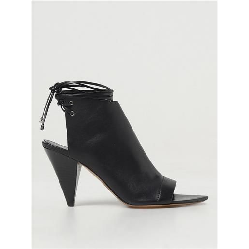 Isabel Marant sandali con tacco isabel marant donna colore nero
