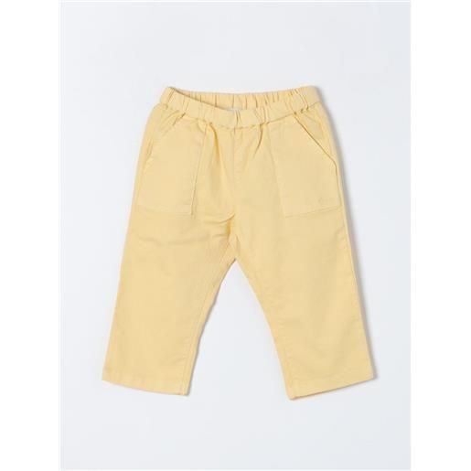 Bonpoint pantalone bonpoint bambino colore giallo