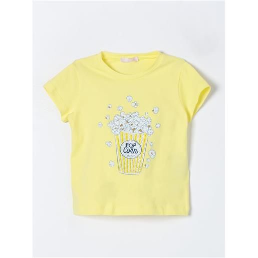 Liu Jo Kids t-shirt liu jo kids bambino colore giallo