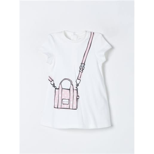 Little Marc Jacobs abito little marc jacobs bambino colore bianco