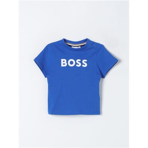 Boss Kidswear t-shirt boss kidswear bambino colore blue