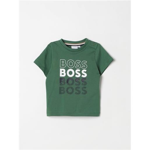 Boss Kidswear t-shirt boss kidswear bambino colore verde