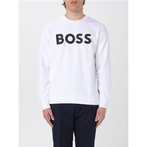 Boss felpa basic Boss in cotone