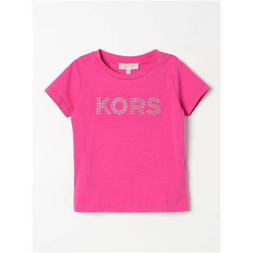 Michael Kors t-shirt michael kors bambino colore fuxia