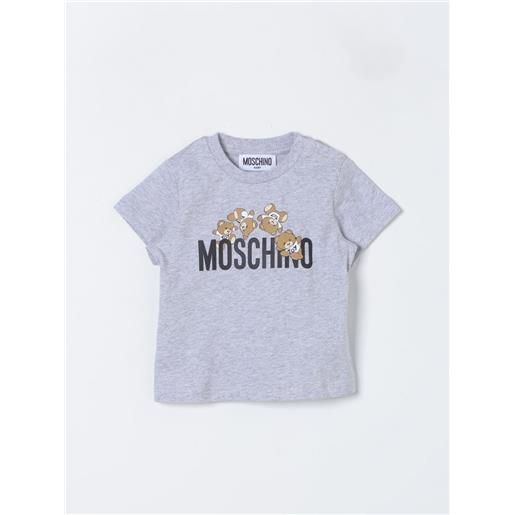 Moschino Baby t-shirt moschino baby bambino colore grigio