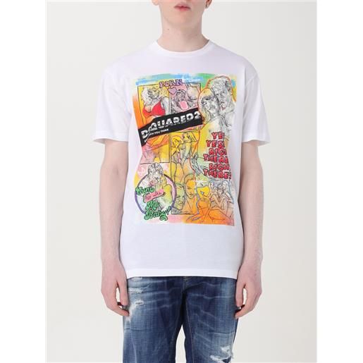 Dsquared2 t-shirt Dsquared2 in jersey con stampa
