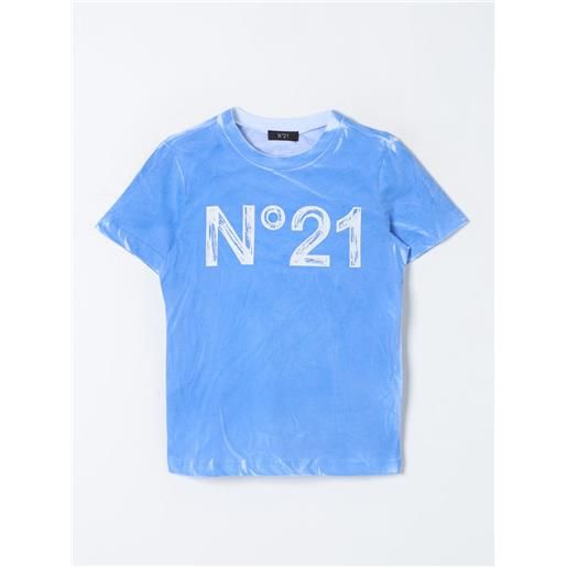 N° 21 t-shirt N° 21 bambino colore blue