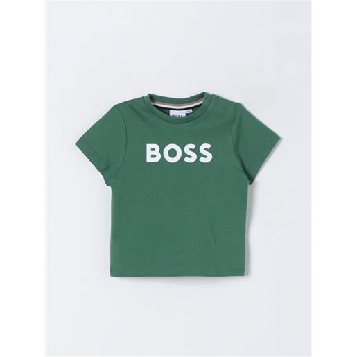 Boss Kidswear t-shirt boss kidswear bambino colore verde