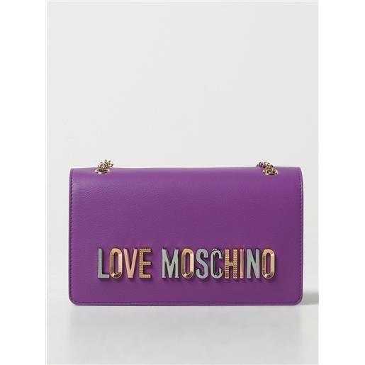 Love Moschino borsa a spalla love moschino donna colore viola