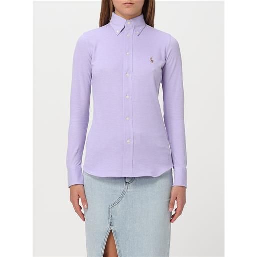 Polo Ralph Lauren camicia polo ralph lauren donna colore viola