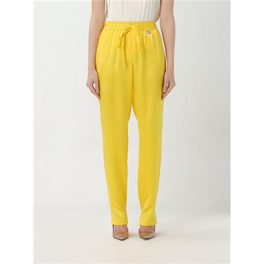 Dolce & Gabbana pantalone dolce & gabbana donna colore giallo
