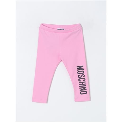 Moschino Baby pantalone moschino baby bambino colore rosa