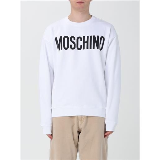 Moschino Couture felpa moschino couture uomo colore bianco